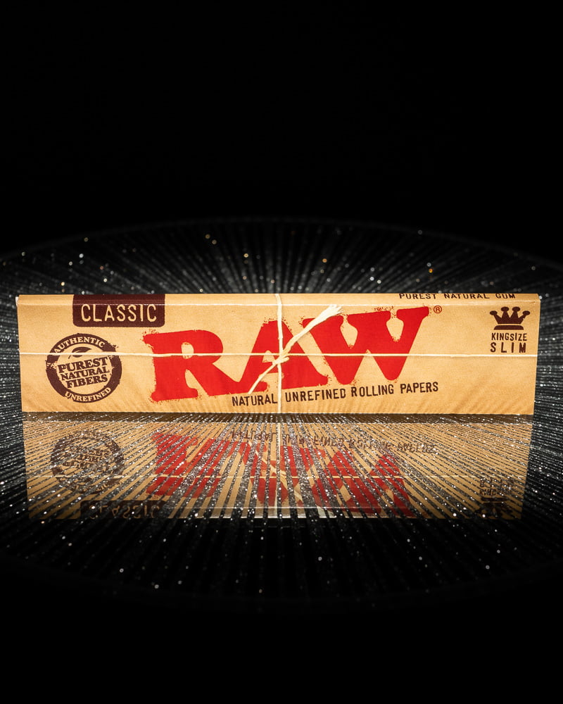 Бумага для самокруток Raw King Size Classic Sim